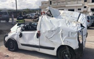 Terribile incidente sulla SS.379: un morto ed un ferito