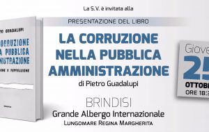 Pietro Guadalupi presenta il libro “La Corruzione nella Pubblica Amministrazione”