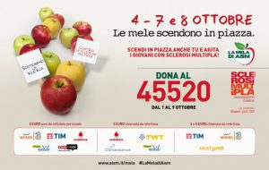 Domenica 7 “La Mela di AISM” in sei piazze di Brindisi e provincia