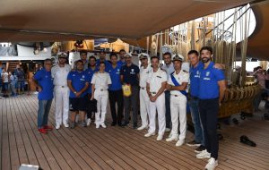 La Happy Casa Brindisi ospite della Amerigo Vespucci
