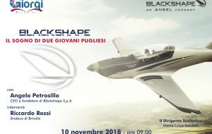 Il “Giorgi” incontra Angelo Petrosillo, fondatore di Blackshape Aircraft
