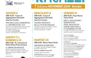 Ragazzi riuniti in assemblea creativa a Brindisi: proposte, idee e visioni sulla città da condividere con gli amministratori