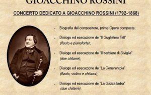 Un concerto per i 150 anni dalla morte di Giacchino Rossini