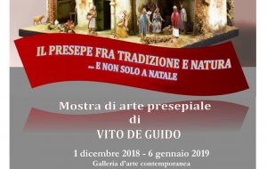 Il presepe fra tradizione e natura,…e non solo a Natale: mostra di arte presepiale a “Le Ali di Mirna”