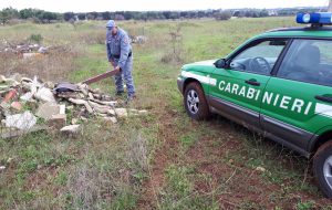 Rifiuti in azienda zootecnica: intervengono i Carabinieri Forestali