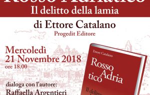 Domani si presenta il libro “Rosso Adriatico” di Ettore Catalano