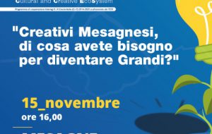 Continua a Mesagne il Tour del progetto TRACES: Creativi di che cosa avete bisogno per diventare Grandi?