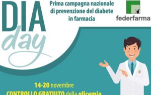 DiaDay 2018: anche a Brindisi la campagna nazionale di prevenzione del diabete