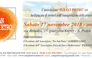 Nasce l’associazione “Per San Pietro”