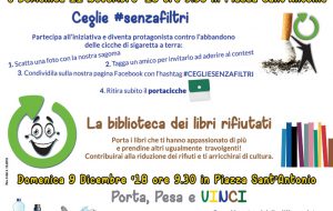 Domani a Ceglie “La biblioteca dei libri rifiutati” e “Ceglie #senzafiltri”