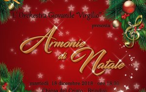 Martedì 18 il tradizionale Concerto di Natale dell’Orchestra Virgilio