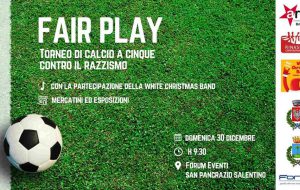 Domani a San Pancrazio “Fair play”, il 1° Torneo Antirazzista