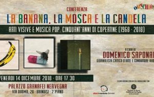 La banana, la mosca e la candela. Domani la conferenza su cinquant’anni di copertine tra arti visive e musica pop