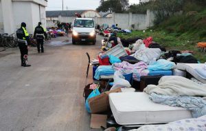Disinfestazione e censimento in corso al dormitorio di Via Provinciale San Vito