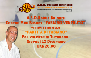 Questa sera la “Partita di Fabiano” Ventruto