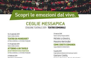 Al via la stagione del Teatro Pubblico Pugliese a Ceglie Messapica