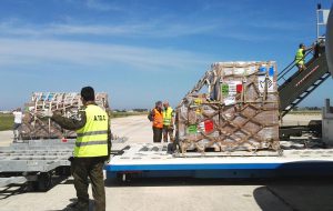 Nel 2018 sono partiti da Brindisi sette voli di aiuti umanitari per il Niger