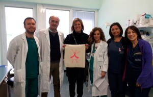 Donate shopper per il drenaggio al reparto senologia e breast unit di Brindisi