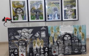 Ritrovati 6 quadri di un pittore palestinese asportati dalla mostra allestita nel palazzo comunale