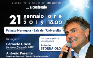 Cultura e Spettacolo: quali prospettive professionali? Il Polo “Messapia” ospita Antonio Stornaiolo