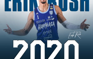 New Basket Brindisi: esteso il contratto con Erik Rush fino a giugno 2020