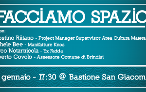 Facciamo spazio: oggi l’assemblea di “Ora Tocca A Noi” al Bastione San Giacomo