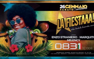 Stasera si torna a ballare allo 0831 Space di Brindisi con “LaFiestaaa”