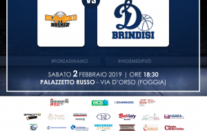 La Dinamo Brindisi prepara la trasferta di Foggia
