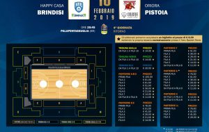 Biglietti in vendita per Brindisi-Pistoia: speciale ‘promo abbonati’ a €8