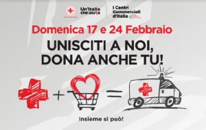 La Croce Rossa presenta le attività presso i centri commercali “Le Colonne” e “Brinpark”