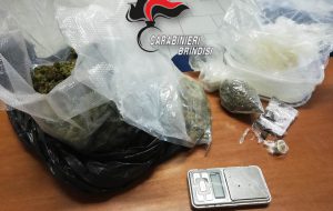 Il cane dei Carabinieri fiuta oltre 300 grammi di droga: in manette 27enne di Mesagne