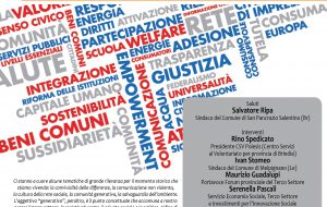 “Per una comunità generativa, solidale ed innovativa”: Martedì 26 Febbraio un convegno a San Pancrazio Salentino