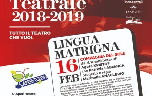 Sabato 16 con “Lingua Matrigna” torna il teatro allo 0831 Space