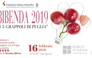 Il Premio “i Cinque Grappoli” a 26 aziende pugliesi. Al top i vini brindisini