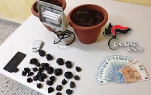 In casa aveva 60 grammi di marijuana: arrestato 24enne
