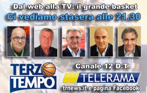 Terzo tempo in diretta Tv stasera su Telerama: ospiti Pinto, Cainazzo e Guadalupi