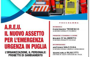 Areu, il nuovo assetto per l’emergenza in Puglia: domani incontro organizzato da FP Cgil