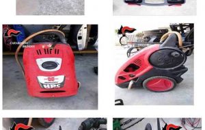 Furti nelle campagne: pregiudicato trovato in possesso di attrezzi per un valore di €. 5.000