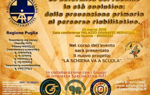 Le deformità del rachide in età evolutiva: a Brindisi 100 fisioterapisti da tutta la Puglia