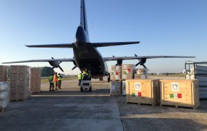 Ciclone Idai: partiti da Brindisi aiuti umanitari per il Mozambico
