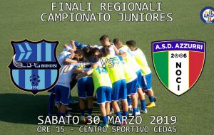 Juniores under 19: la Cedas Avio Brindisi si prepara alle finali per il titolo regionale