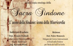L’Uomo  della Sindone : Icona della Misericordia: conferenza del Rotary alla Chiesa di San Paolo Eremita