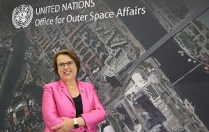 Simonetta Di Pippo, Direttrice dell’UNOOSA, visita la Base UNHRD di Brindisi