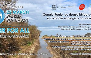 Canale Reale, da risorsa idrica del territorio a corridoio ecologico da salvaguardare: se ne parla lunedì 25 a Palazzo Nervegna
