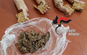In casa aveva fuochi d’artificio illegali e marijuana: denunciato 29enne