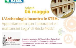 Sabato 4 “ArcheoLego®” alla Palazzina del Belvedere