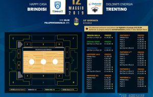 Tickets online per Brindisi-Trento: promo abbonati a €8 per entrare nelle prime 8