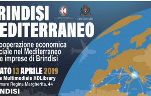 Sabato 13 aprile convegno “Brindisi Mediterraneo. La cooperazione economica e sociale nel Mediterraneo per le imprese di Brindisi”