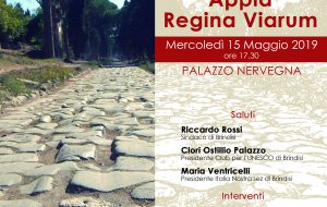 Mercoledì 15 maggio convegno “Appia Regina Viarum”