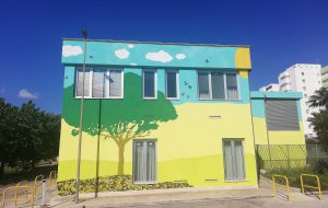Street art sulla Palazzina della Radioterapia: elogio della Direzione Generale